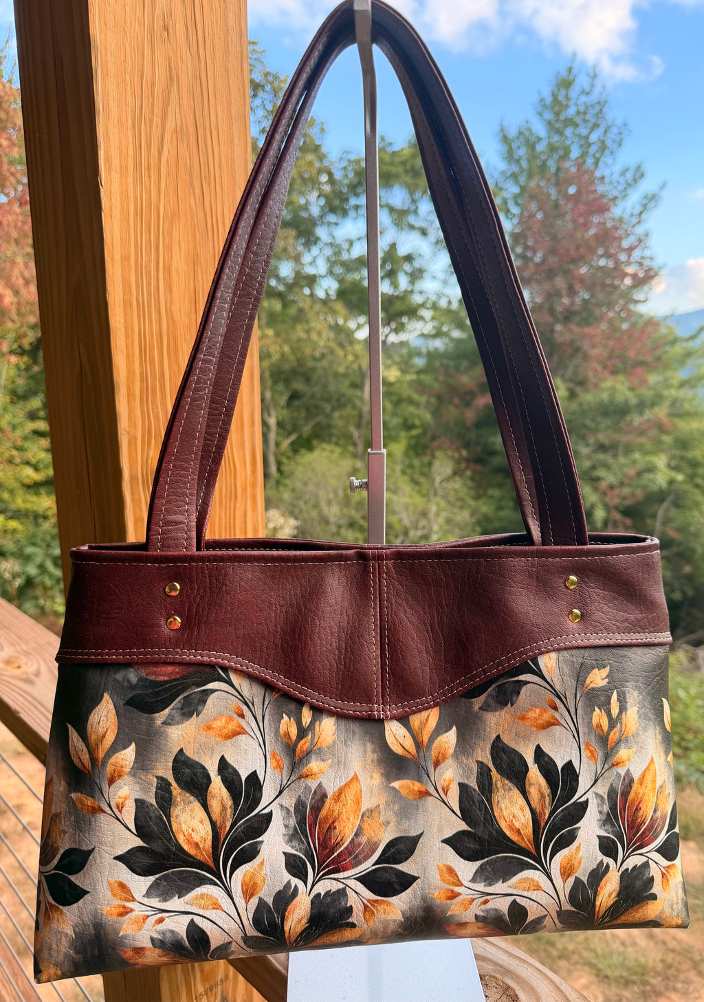 Floral Sweetheart Shoulder Bag