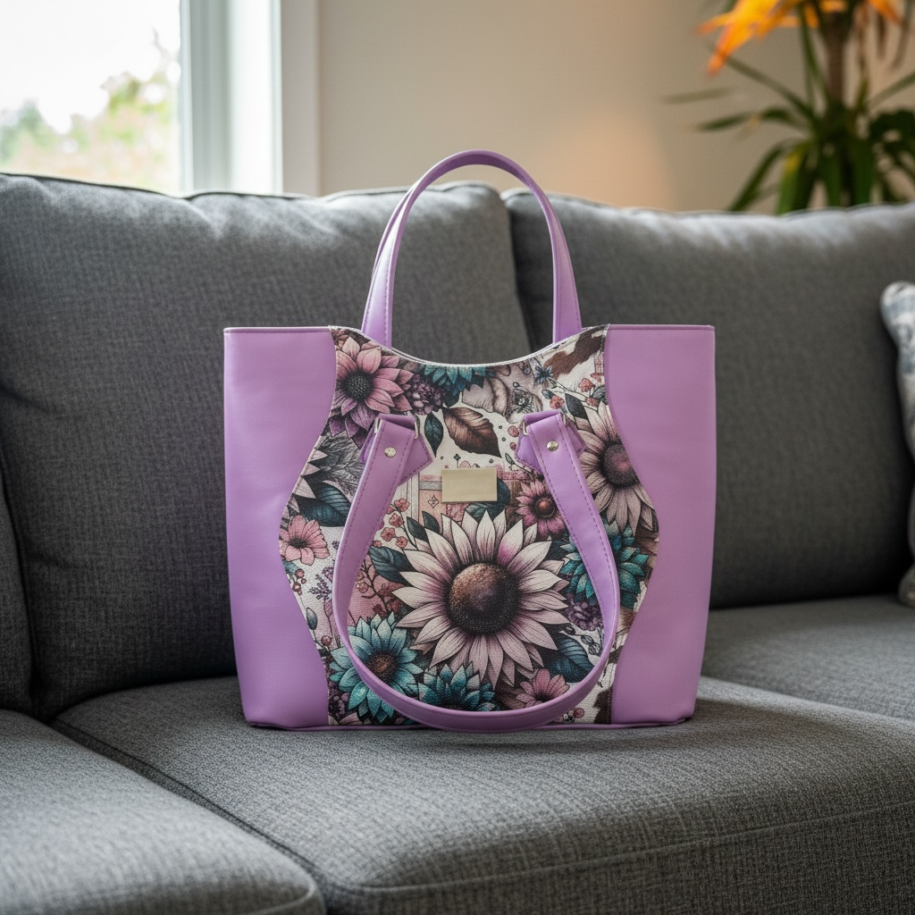 Lavender Empress Tote Bag